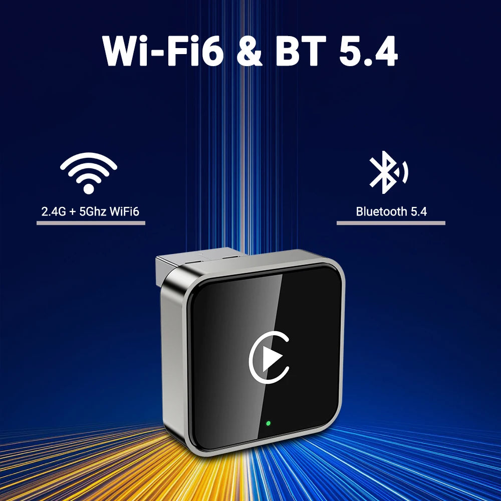2-in-1 kabelloser CarPlay-Dongle, kabelloser Android Auto-Adapter