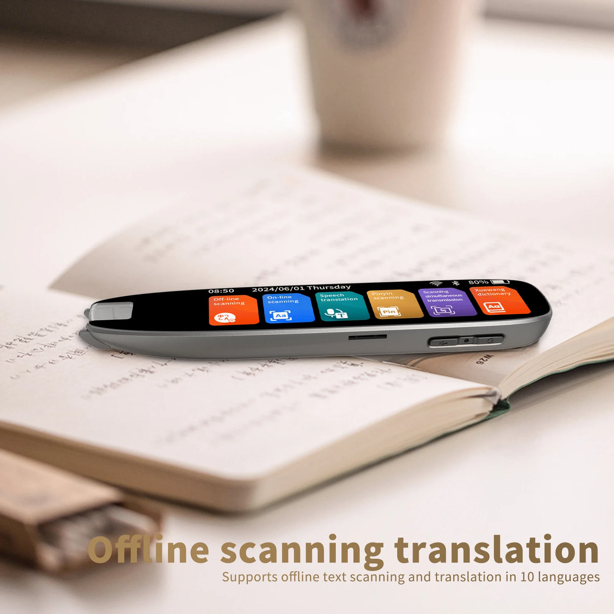 Scan Übersetzungsstift mit Textscanner